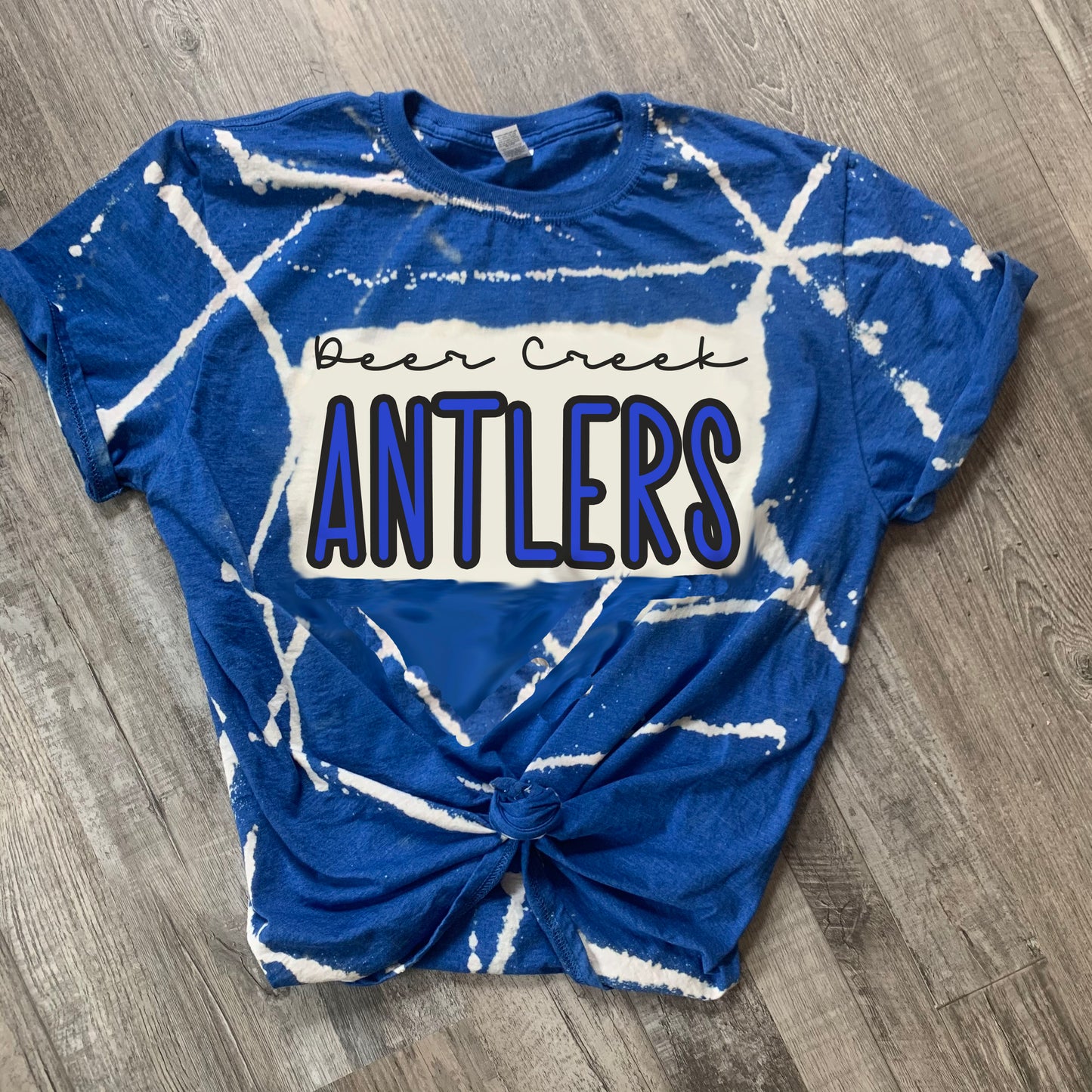 Deer Creek Antlers Splatter