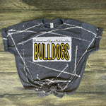 PEM Bulldogs Charcoal Splatter