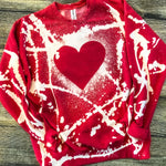 Bleached Heart Sweatshirt