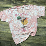 Sun & Sand Margarita in Hand Bleached Tee