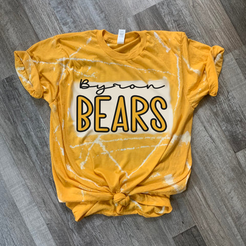 Byron Bears Yellow Splatter