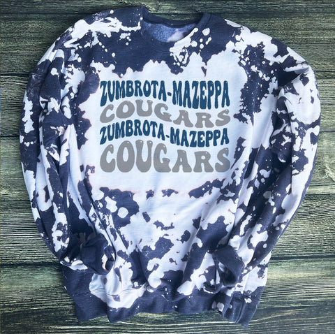 Zumbrota Mazeppa Wavy Charcoal Sweatshirt