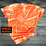 Spiral Bleached Unisex Tees