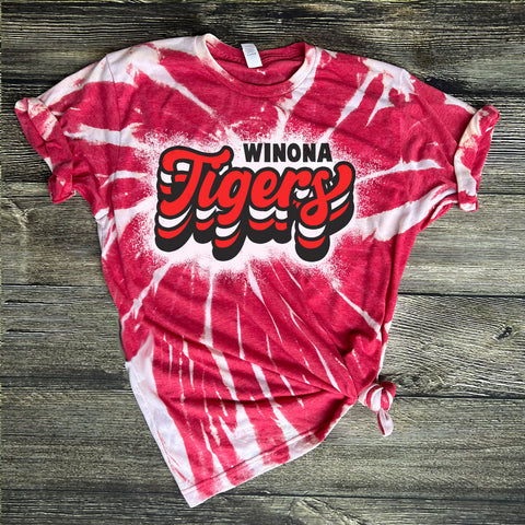 Winona Tigers Red Retro